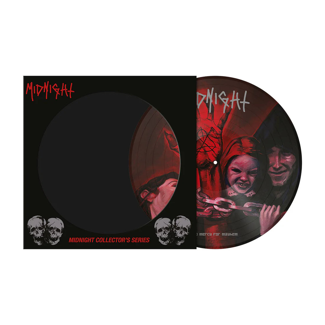 Midnight "No Mercy for Mayhem (Picture Disc)" 12" LP - 400 PRESSED