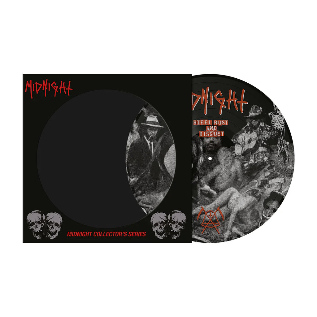 Midnight "Steel, Rust and Disgust (Picture Disc)" 12" LP - 400 PRESSED