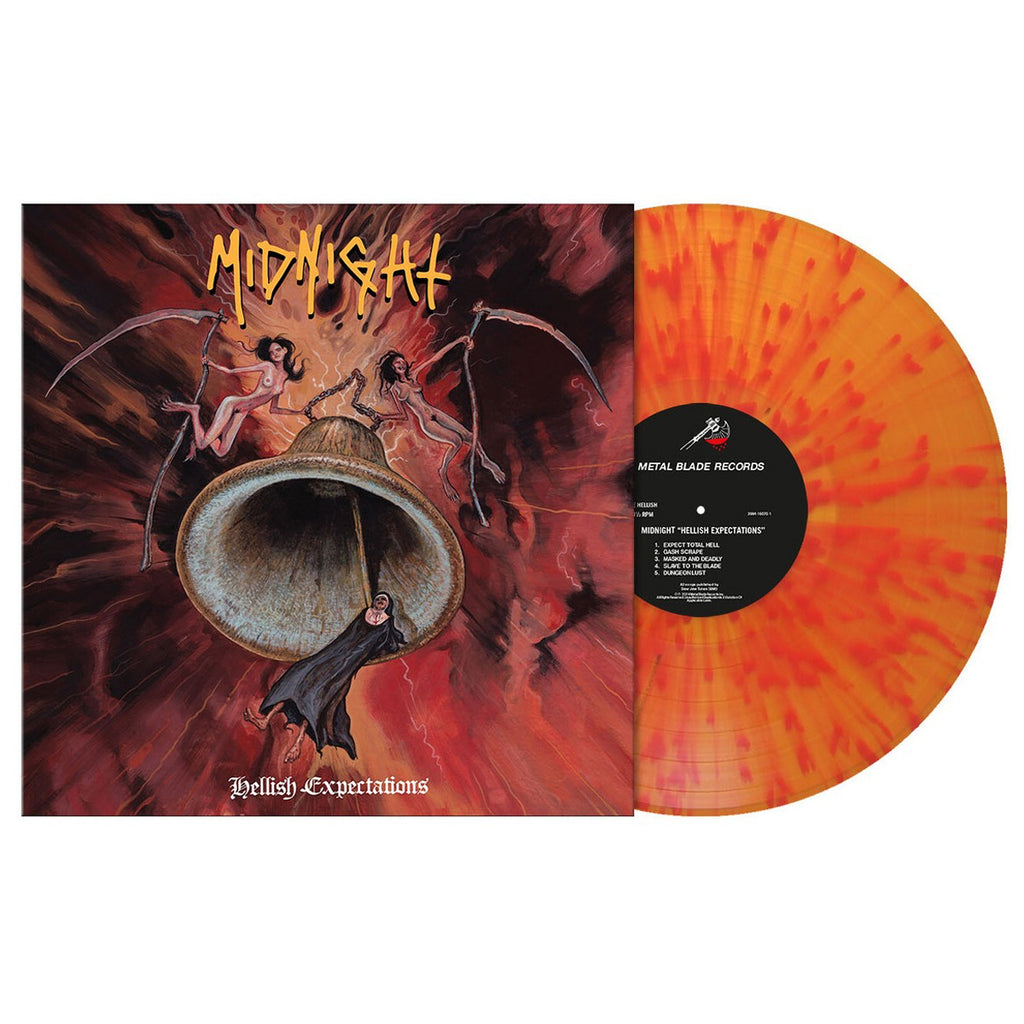 HELLISH EXPECTATIONS 12" FIERY ORANGE RED SPLATTERED VINYL (LIMITED TO 1000)