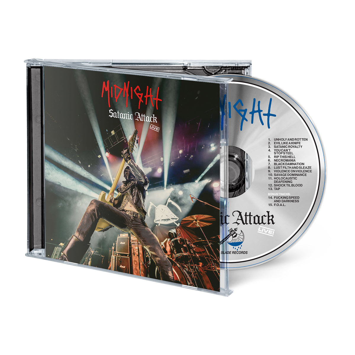 Satanic Attack Live! CD *PREORDER*