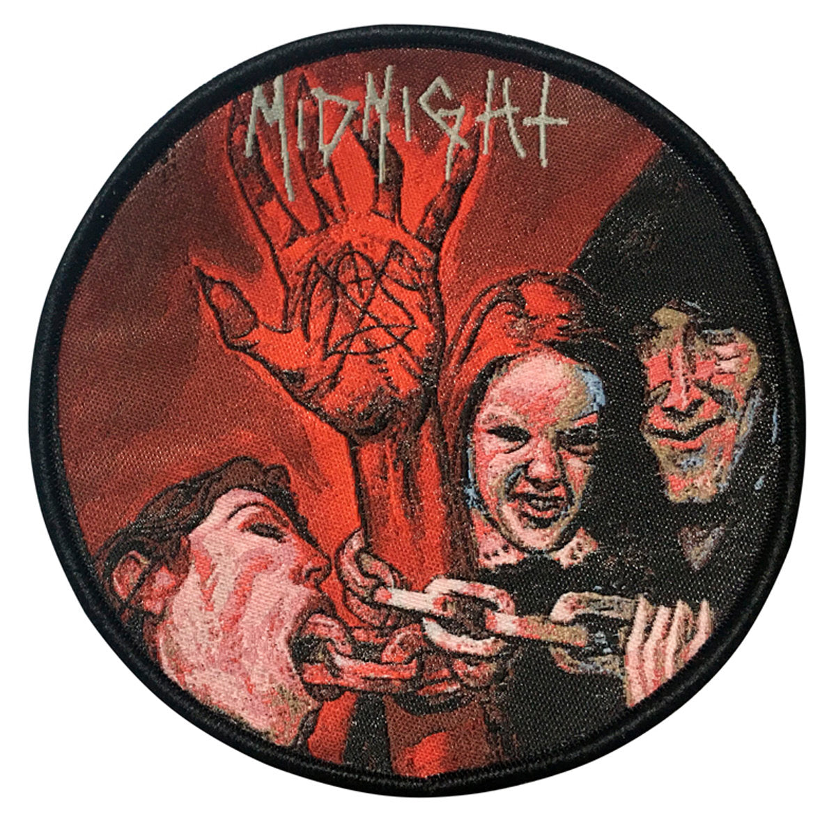 No Mercy For Mayhem - Album Art - Woven Patch