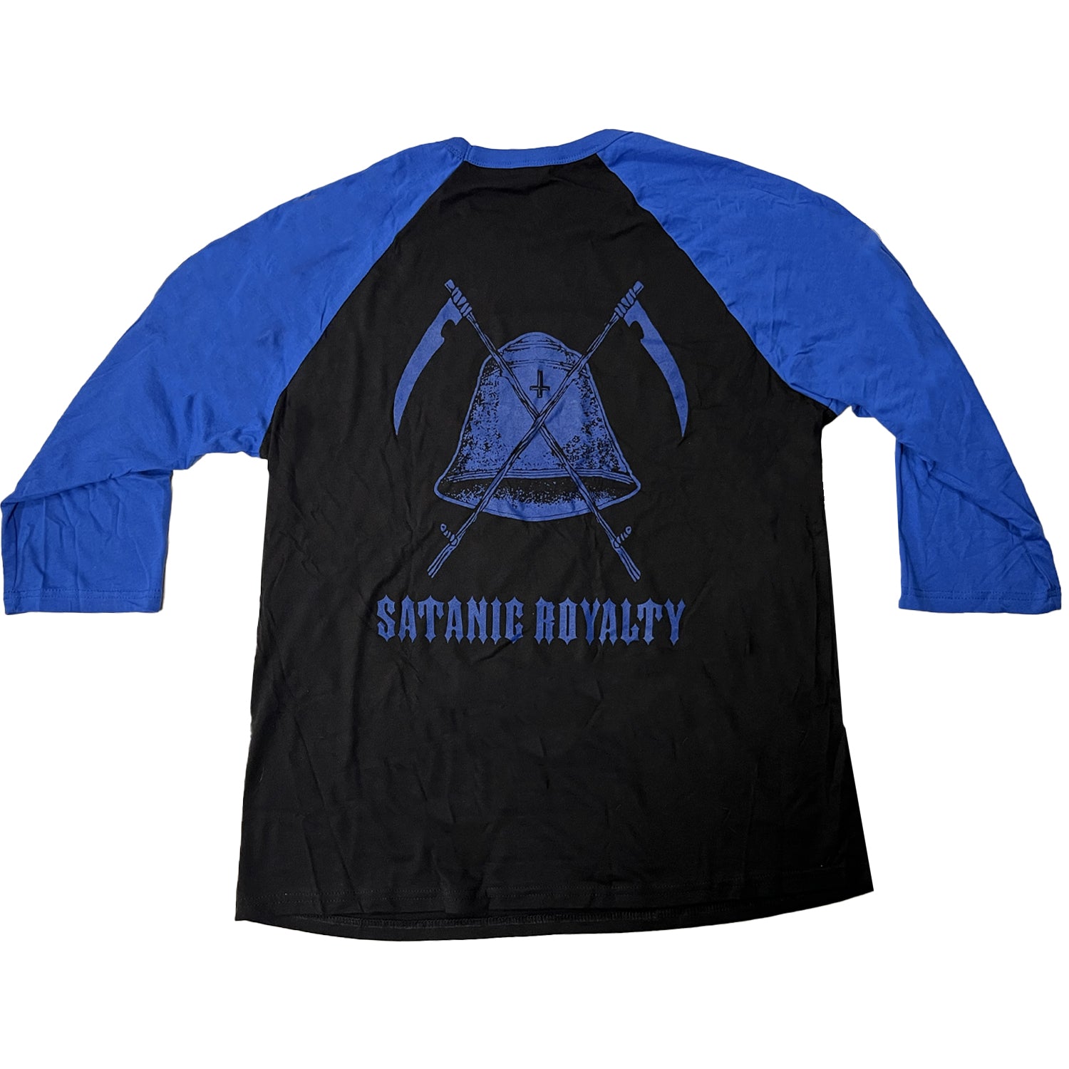 Satanic Royalty Baseball Tee Shirt