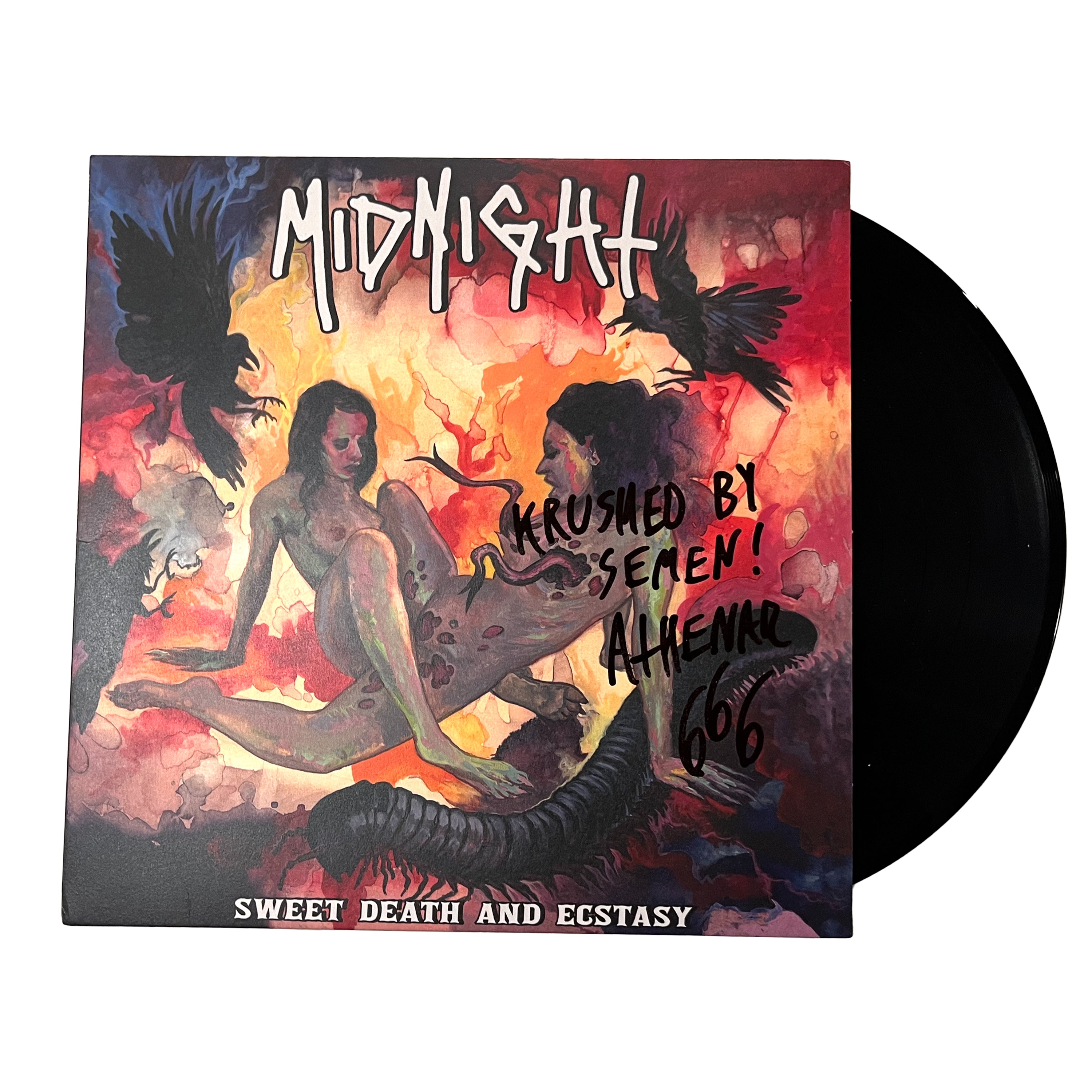 SIGNED SWEET DEATH AND ECSTASY LP