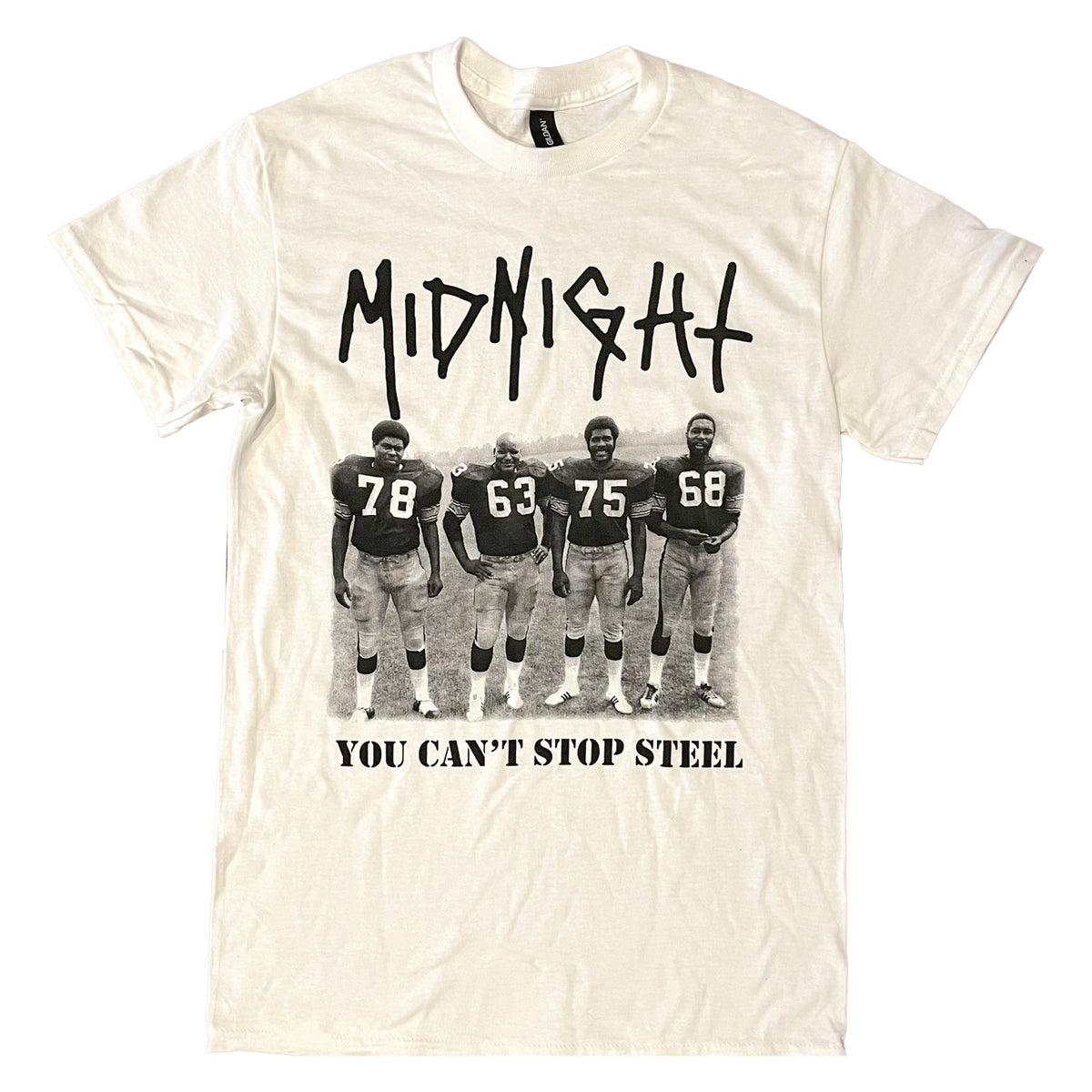 YOU CAN'T STOP STEEL WHITE SHIRT VARIANT