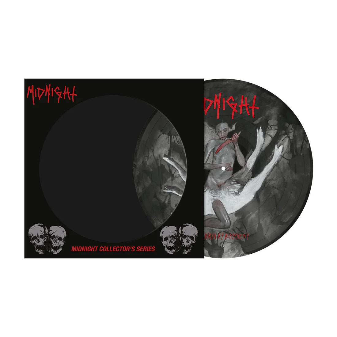 Midnight "Rebirth by Blasphemy (Picture Disc)" 12" LP - 400 PRESSED